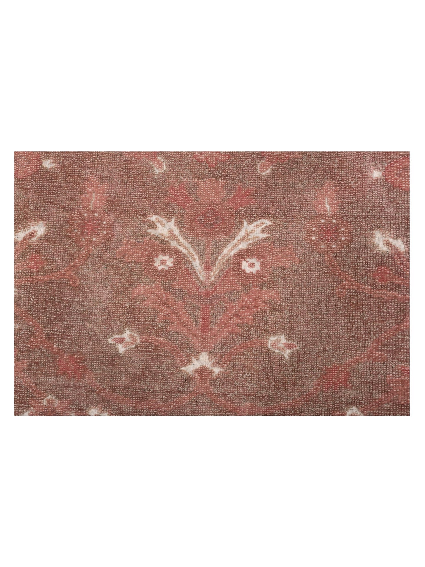 Vintage Pink 10x13 Hand Knotted Rug