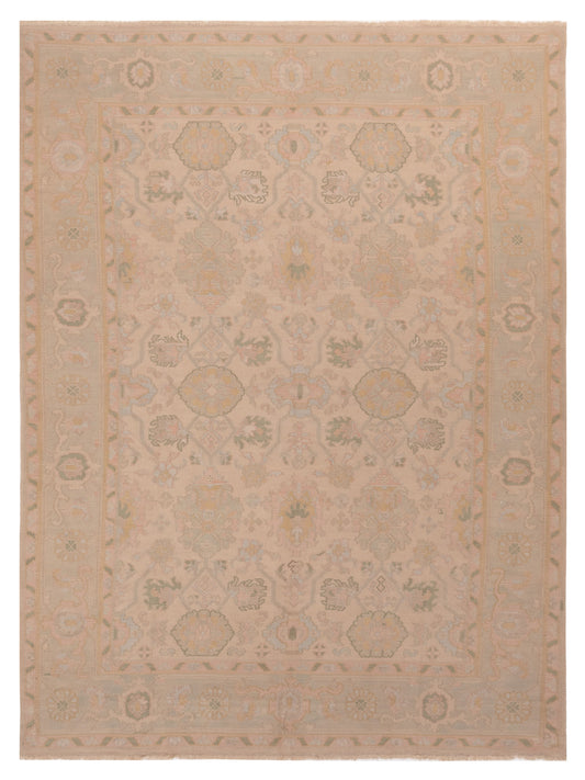 Pasha Transilvanian Kilim  Beige Silver Traditional
