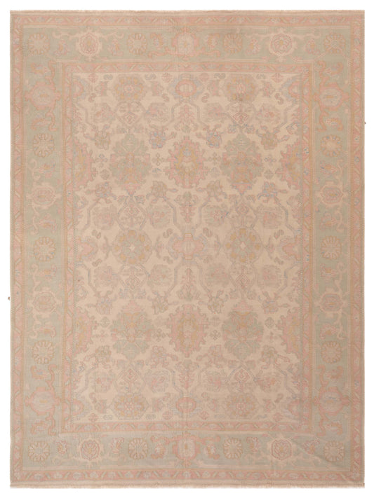 Pasha Transilvanian Kilim  Beige Silver Transitional