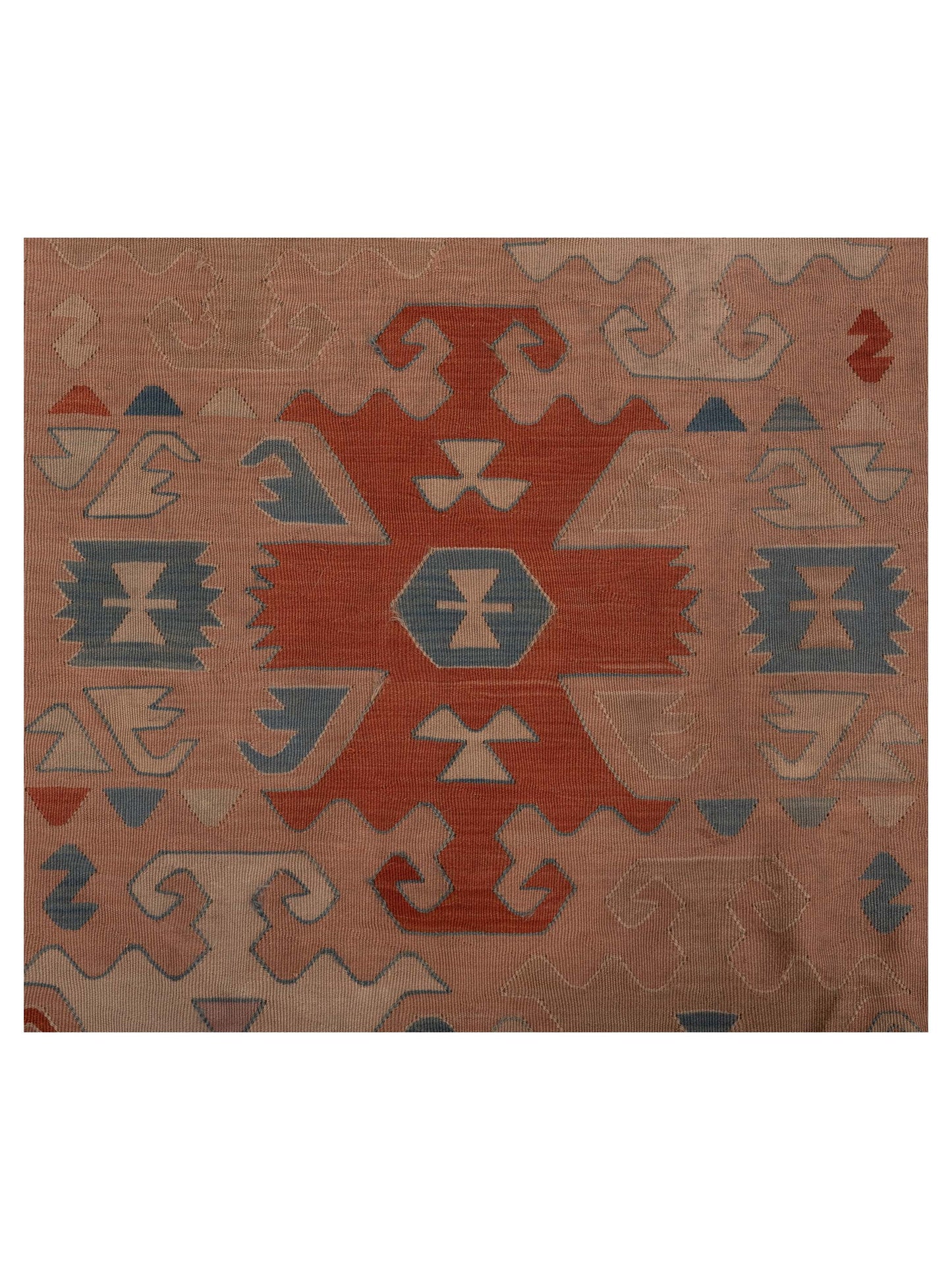 Kilvana Pink Gray 9x12 Hand Woven Rug