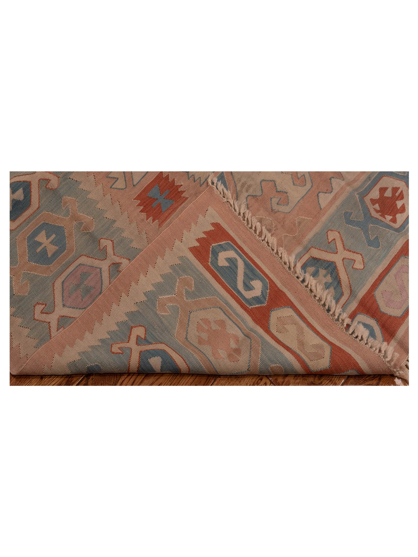 Kilvana Pink Gray 9x12 Hand Woven Rug