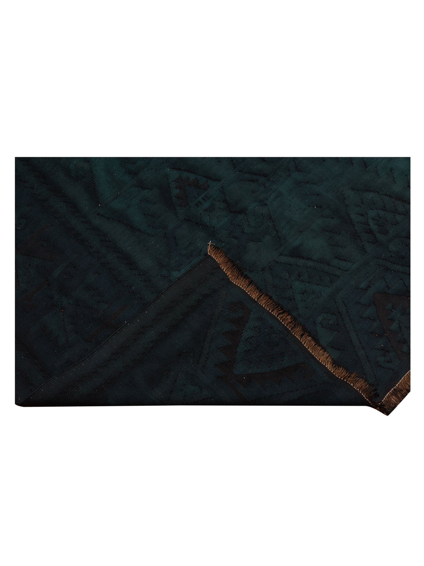 Vintage Dark Blue 10.2x14 Hand Knotted Rug