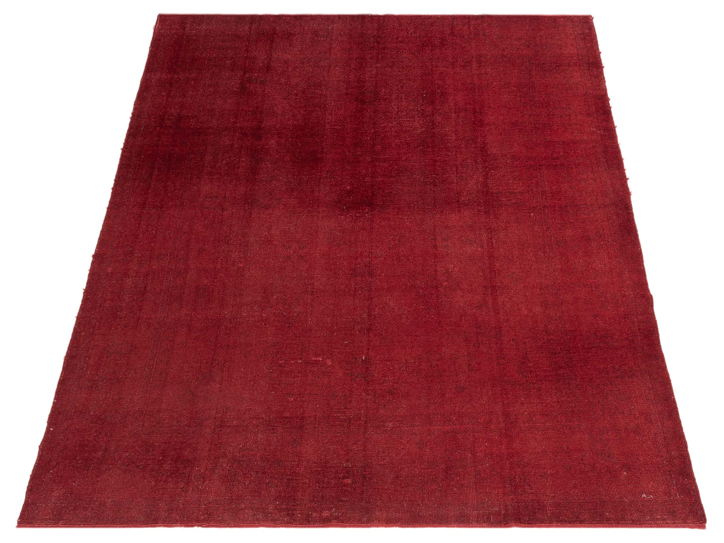 Vintage Red 8.3x9.9 Hand Knotted Rug
