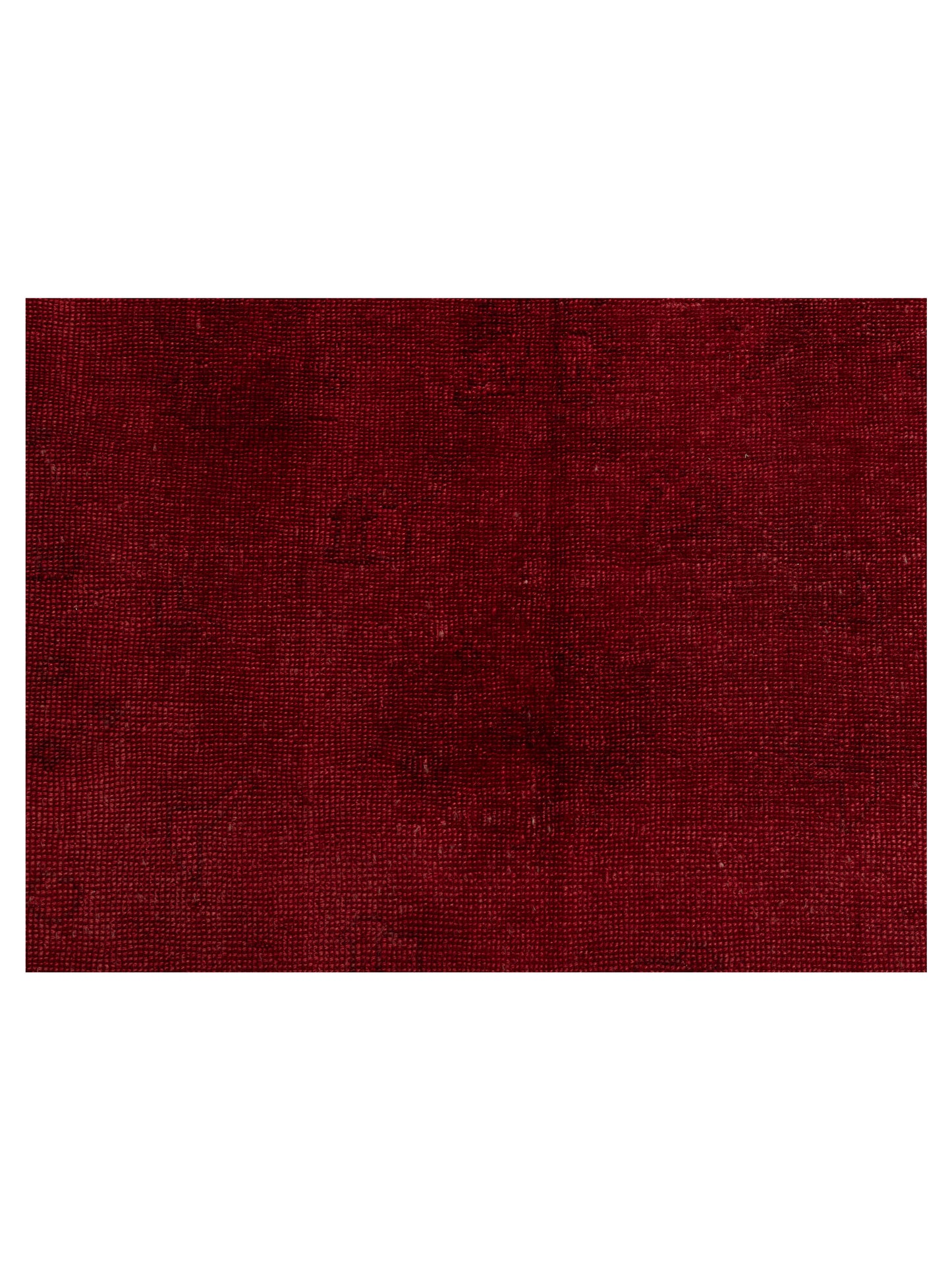 Vintage Red 8.3x9.9 Hand Knotted Rug