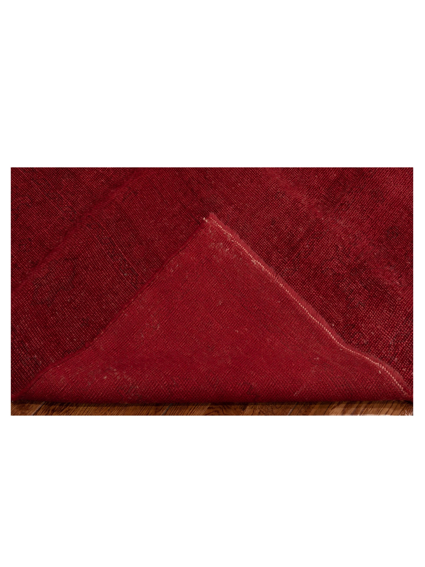 Vintage Red 8.3x9.9 Hand Knotted Rug