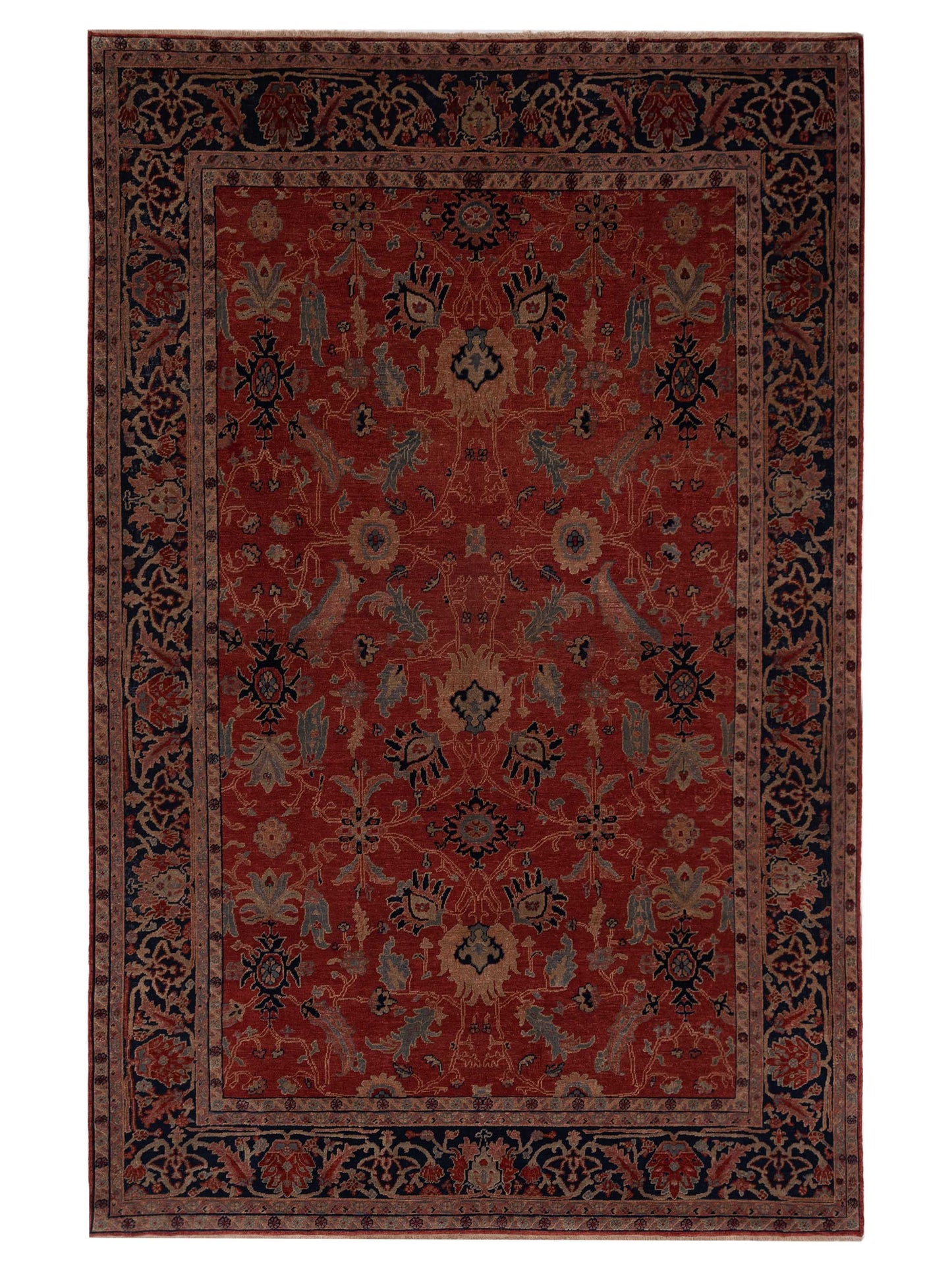 Pasha Turkish Elvan  Red Navy Traditional