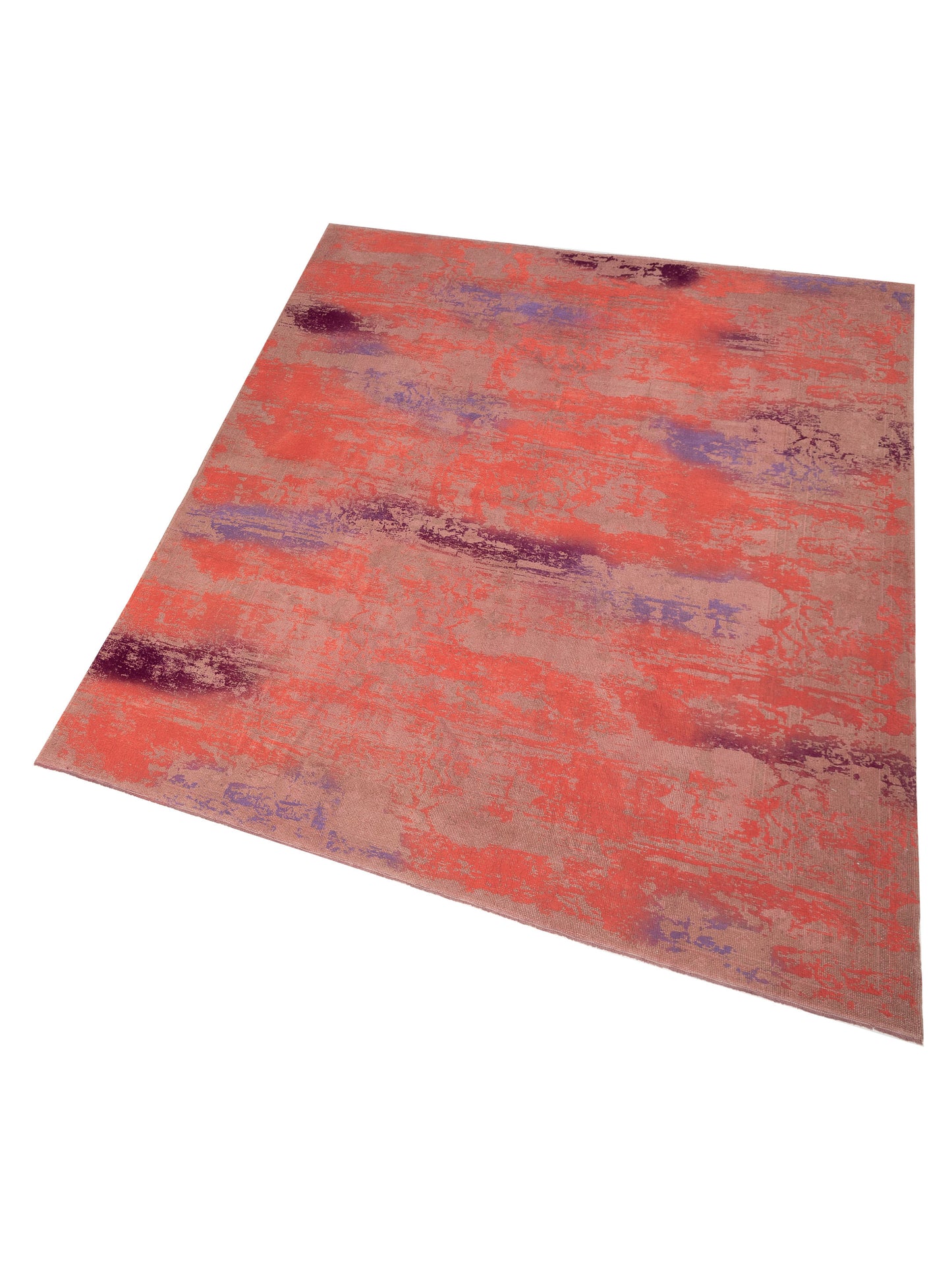 Vintage Pink 9.6x11.4 Hand Knotted Rug