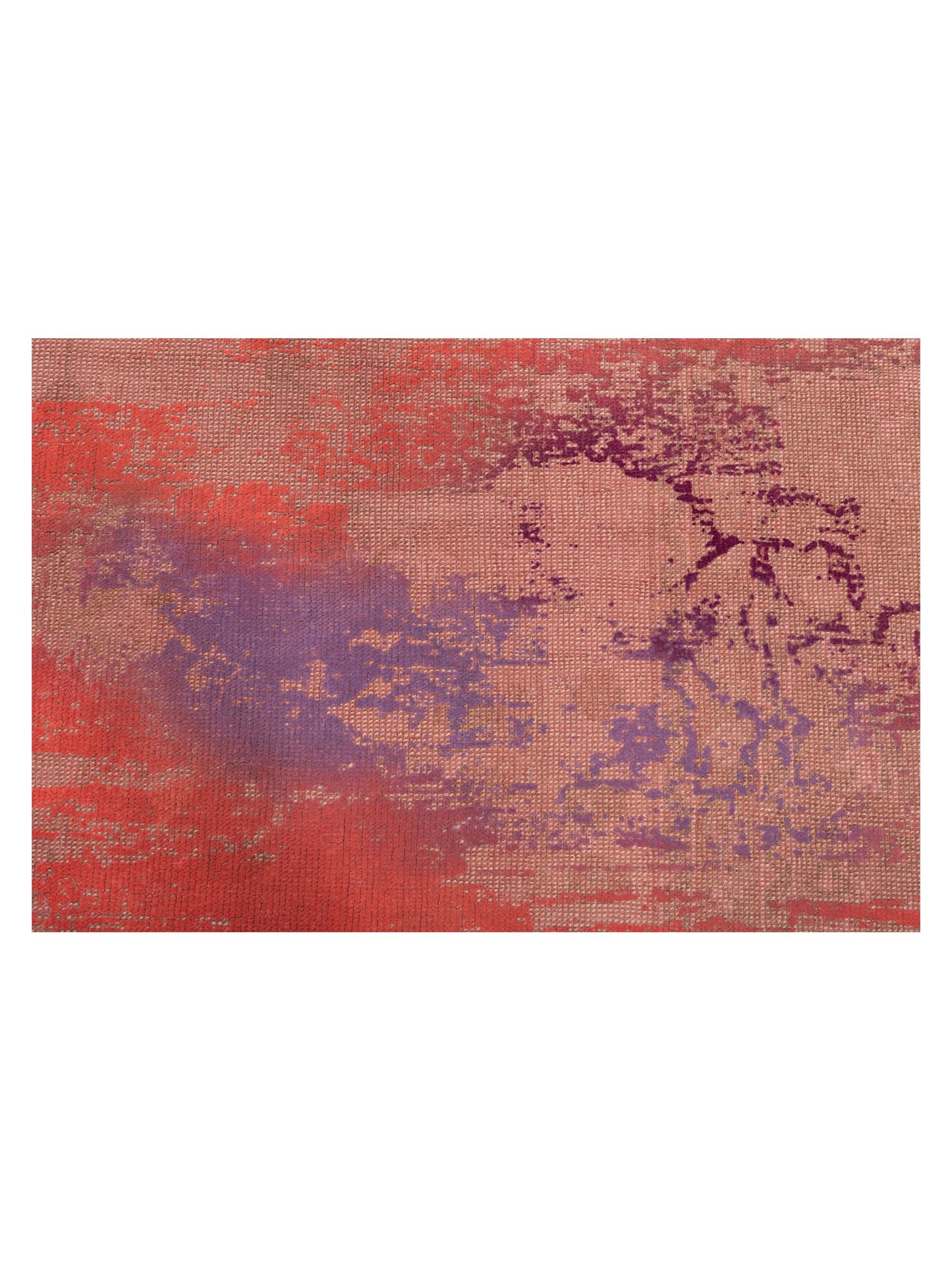 Vintage Pink 9.6x11.4 Hand Knotted Rug