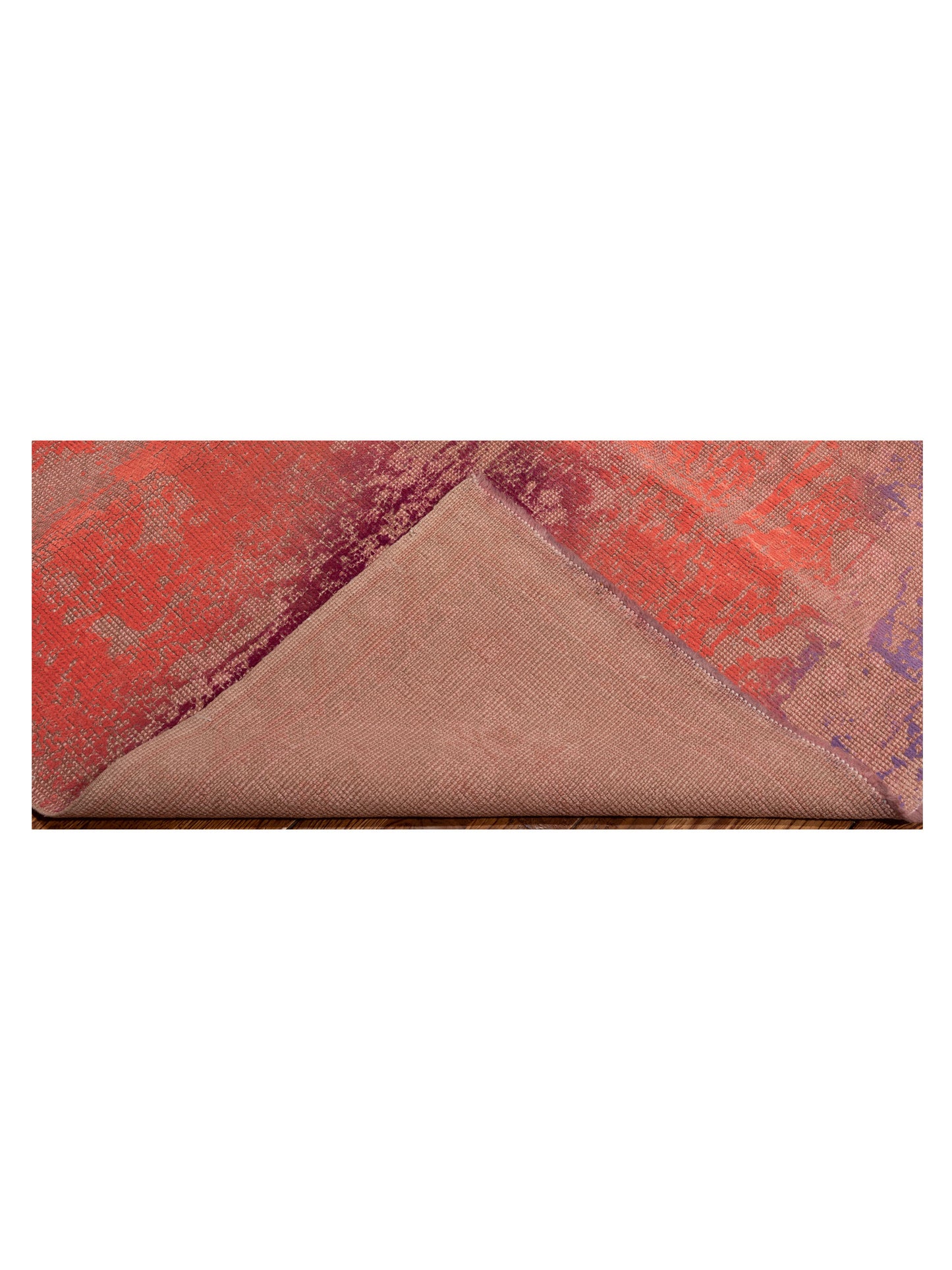 Vintage Pink 9.6x11.4 Hand Knotted Rug
