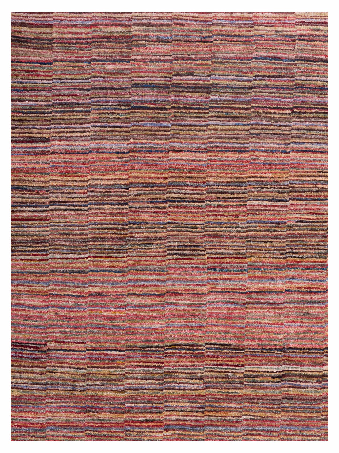 Gabbeh Multi 4x5.8 Hand Knotted Rug