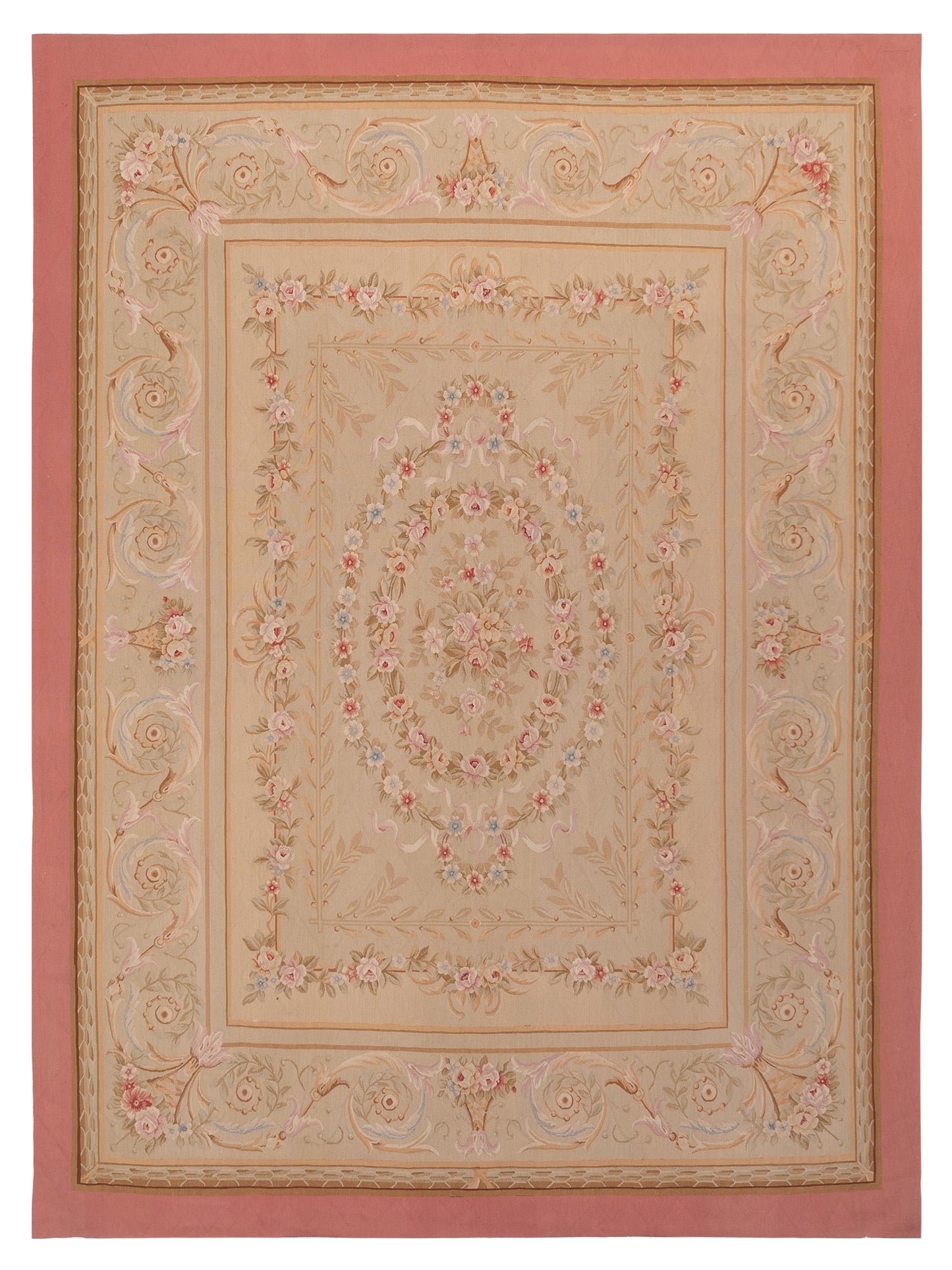 Pasha Savannorie  Cream Pink Traditional
