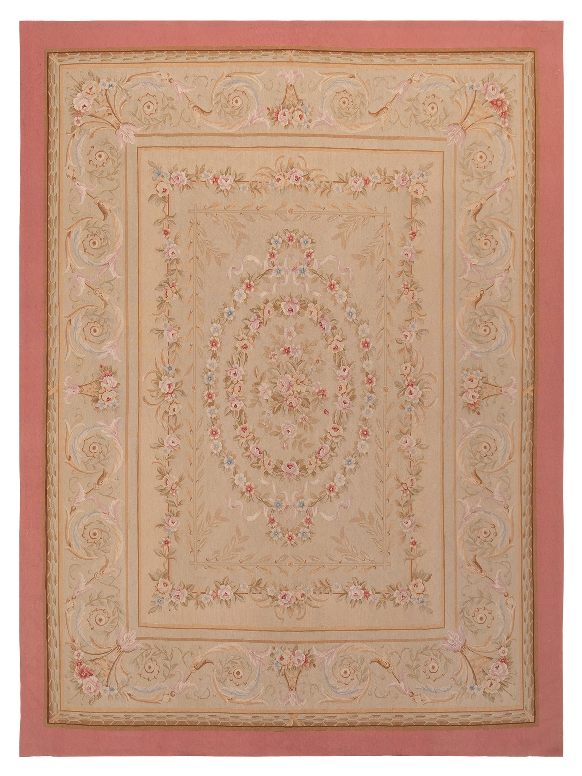 Pasha Savannorie  Cream Pink Traditional