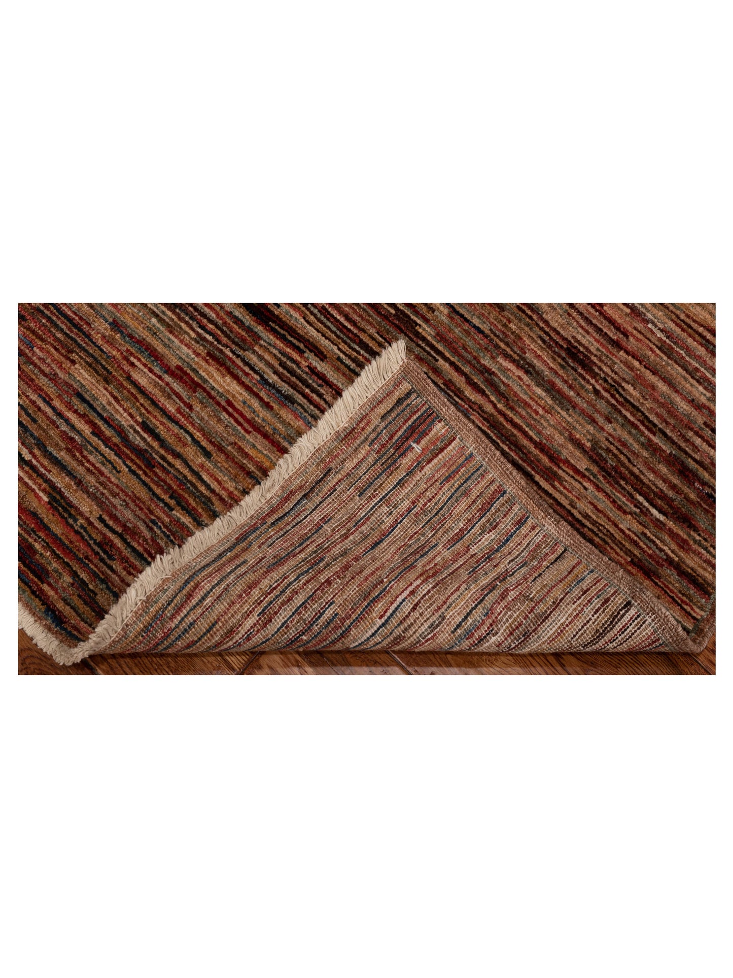 Gabbeh Multi 3.4x4.10 Hand Knotted Rug