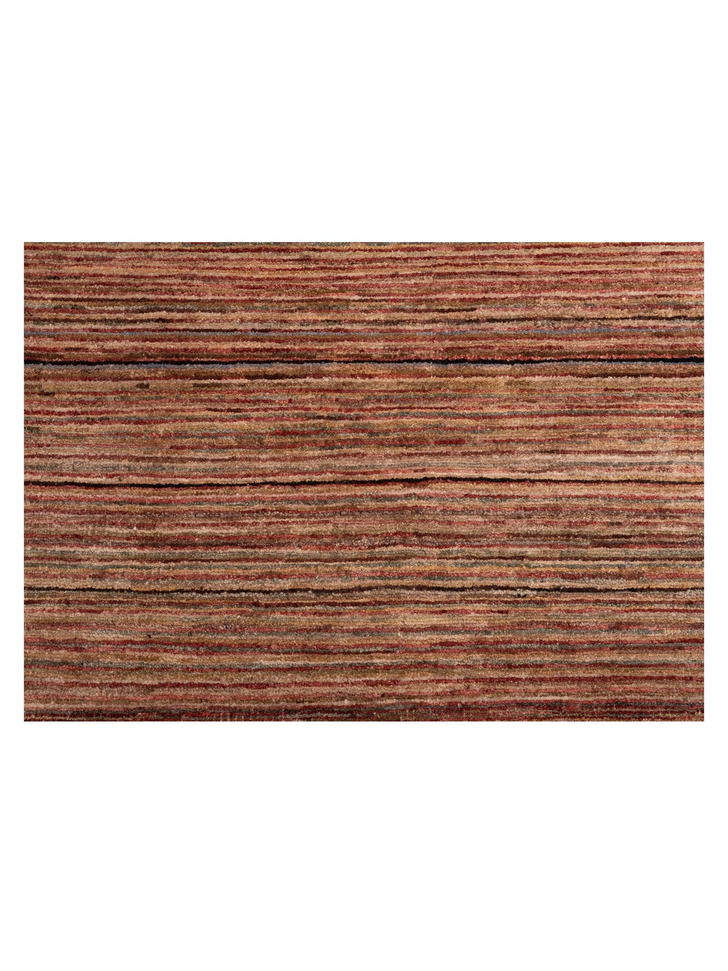 Gabbeh Multi 4x5.6 Hand Knotted Rug
