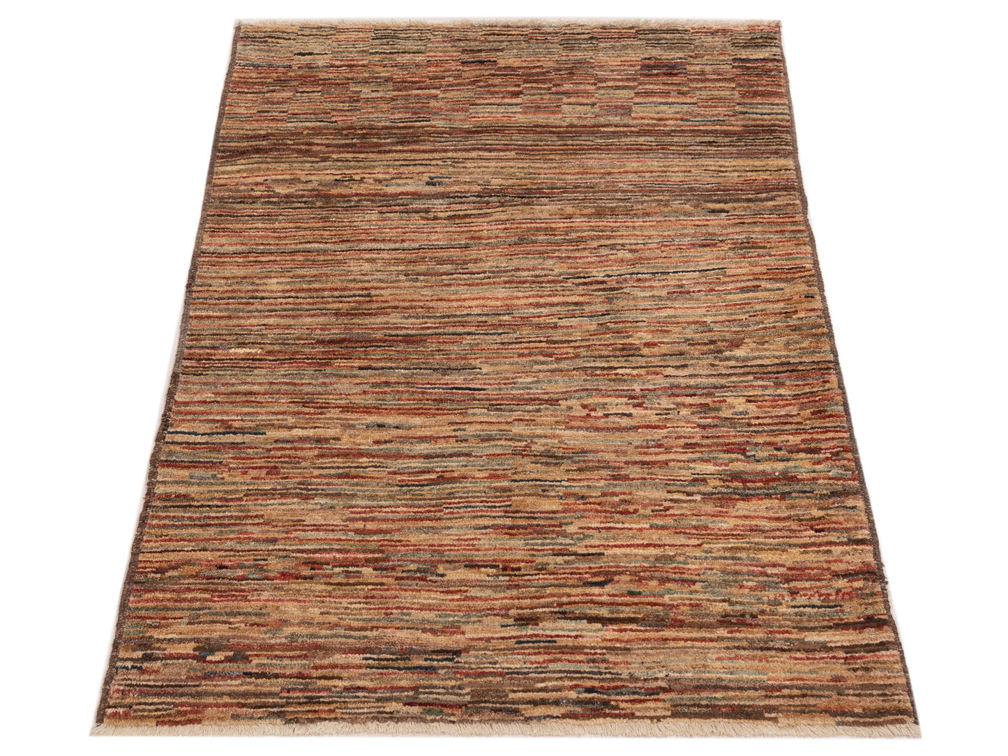 Gabbeh Multi 3.5x4.8 Hand Knotted Rug