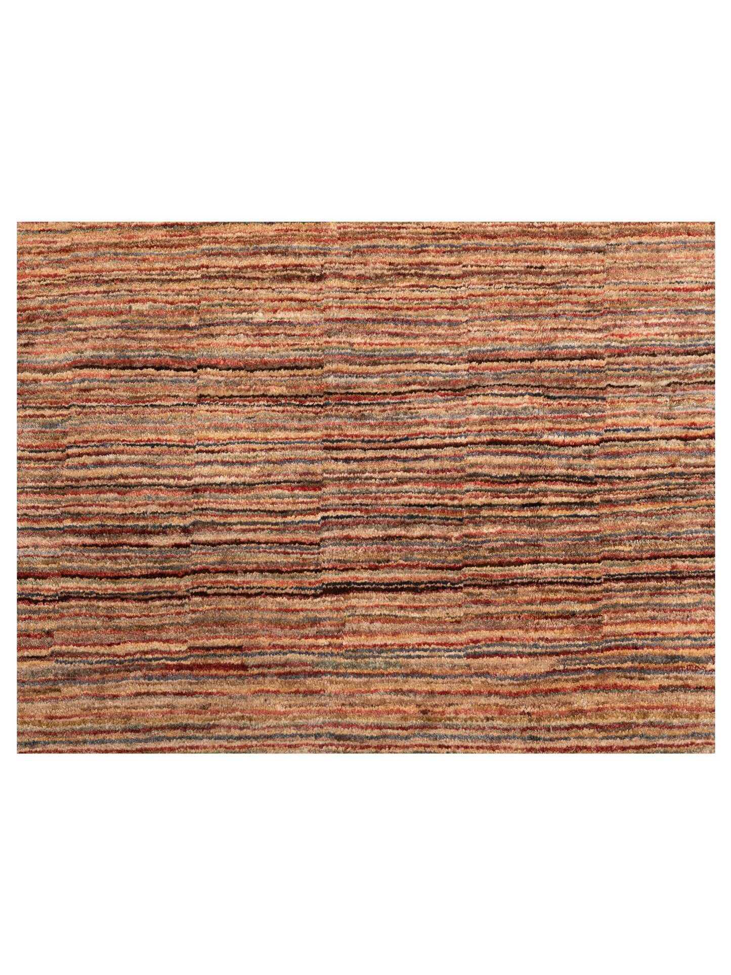 Gabbeh Multi 4.11x6.4 Hand Knotted Rug