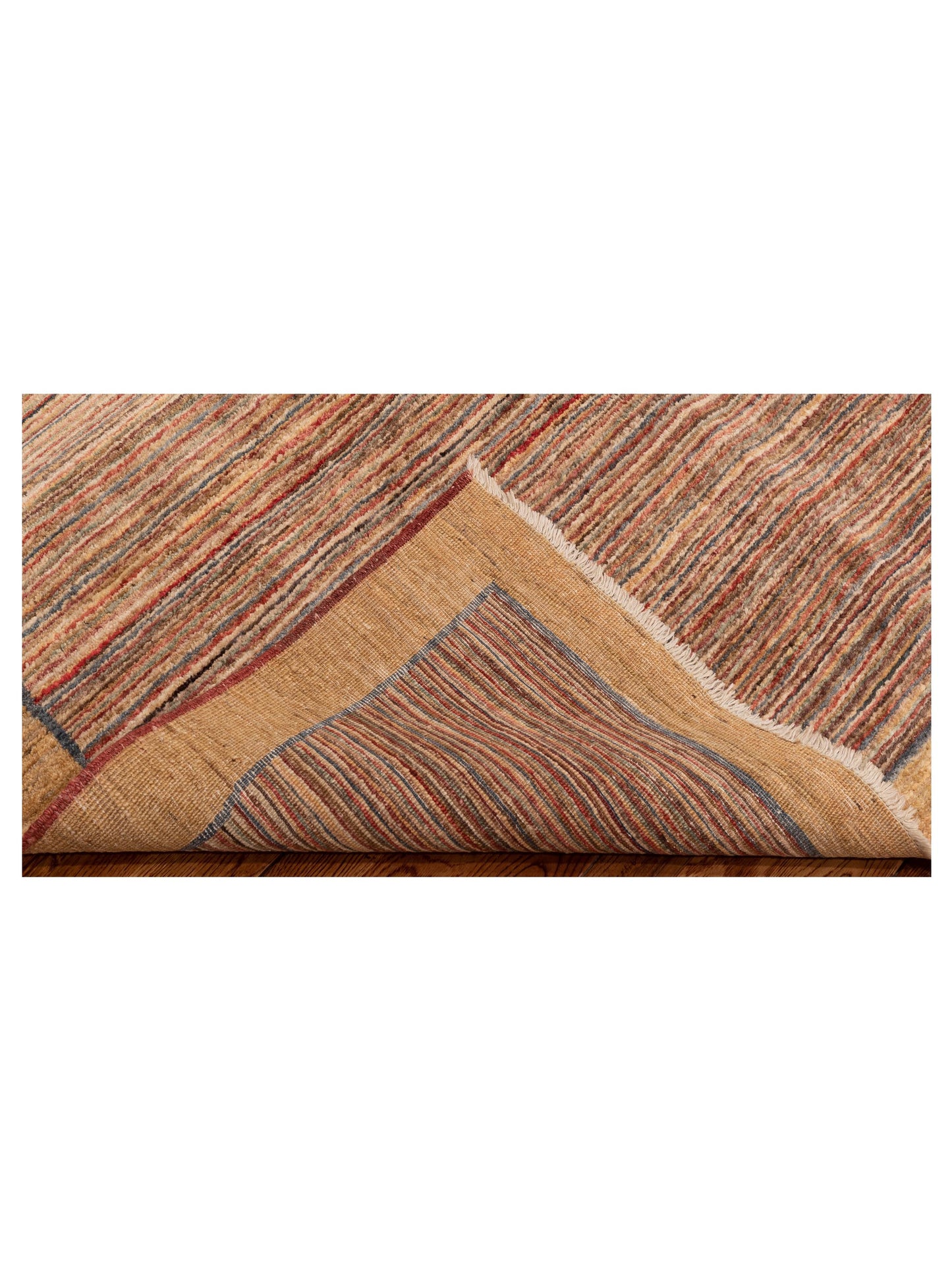 Gabbeh Multi 4.11x6.4 Hand Knotted Rug