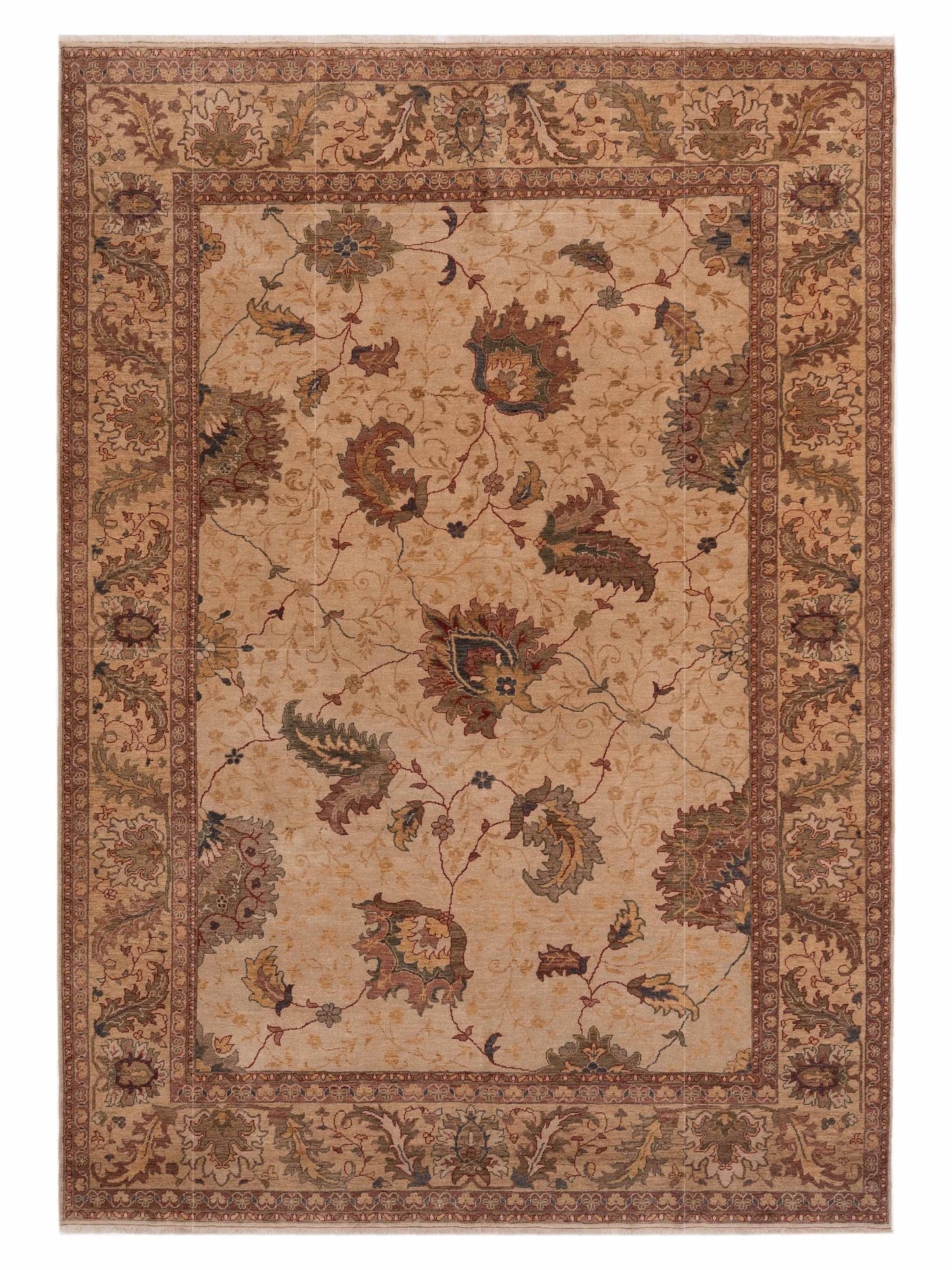 Pasha Turkish Elvan  Beige Beige Traditional