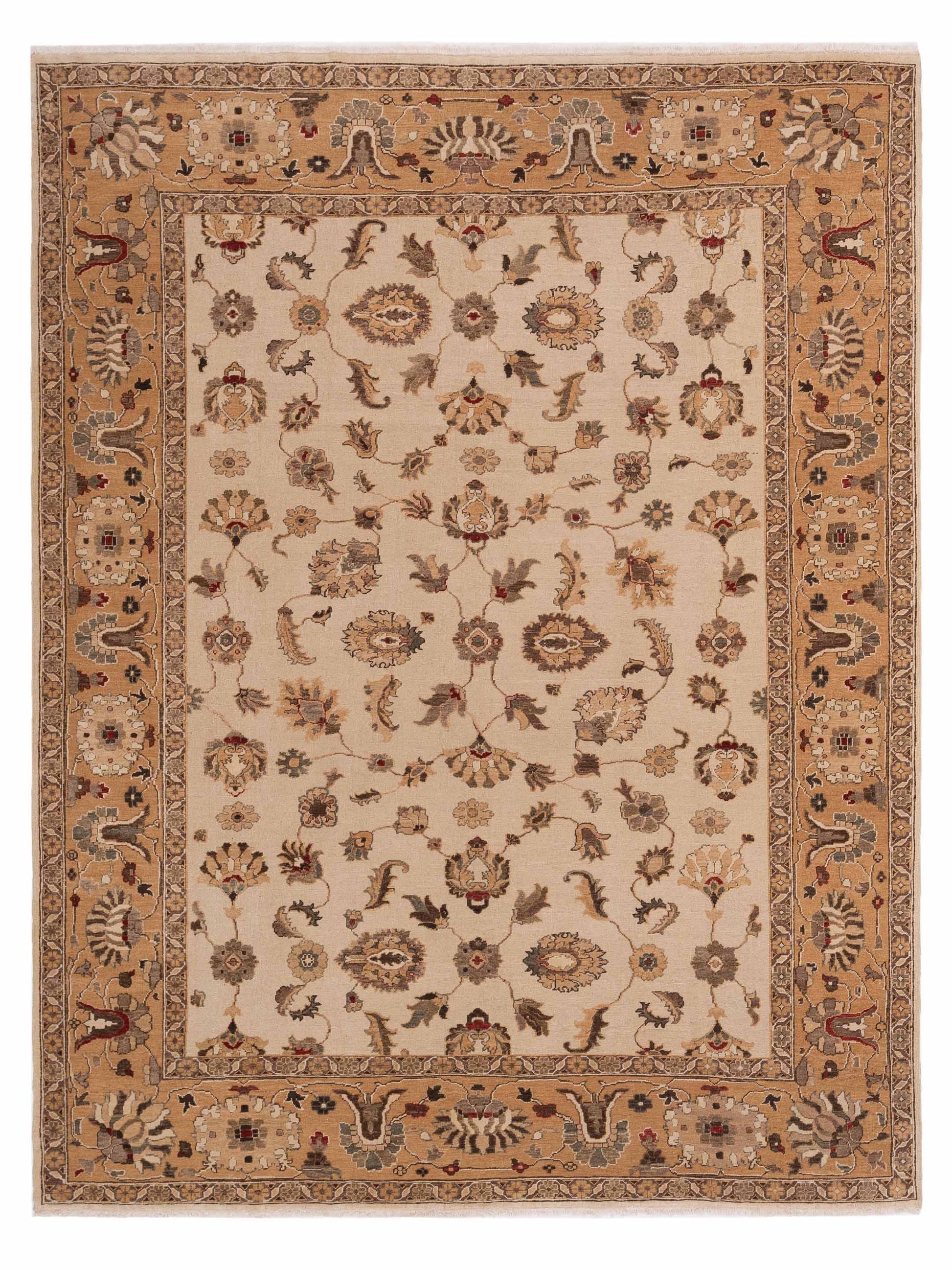 Pasha Turkish Elvan  Ivory Gold Traditional