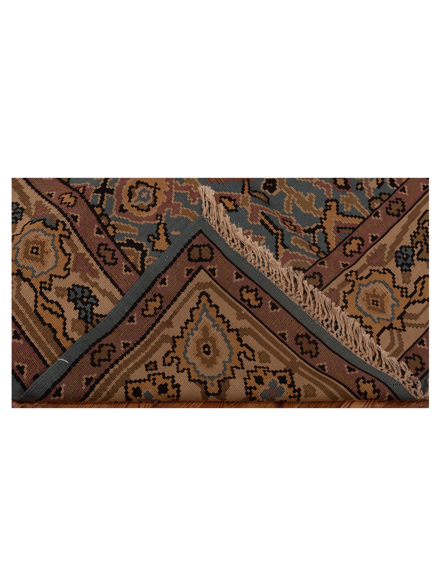 Kilvana Blue Ivory 8.4x9.9 Hand Woven Rug