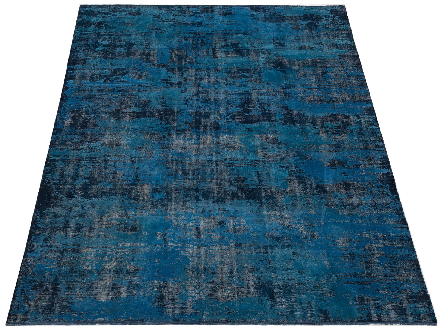 Vintage Indigo 8.8x12.3 Hand Knotted Rug