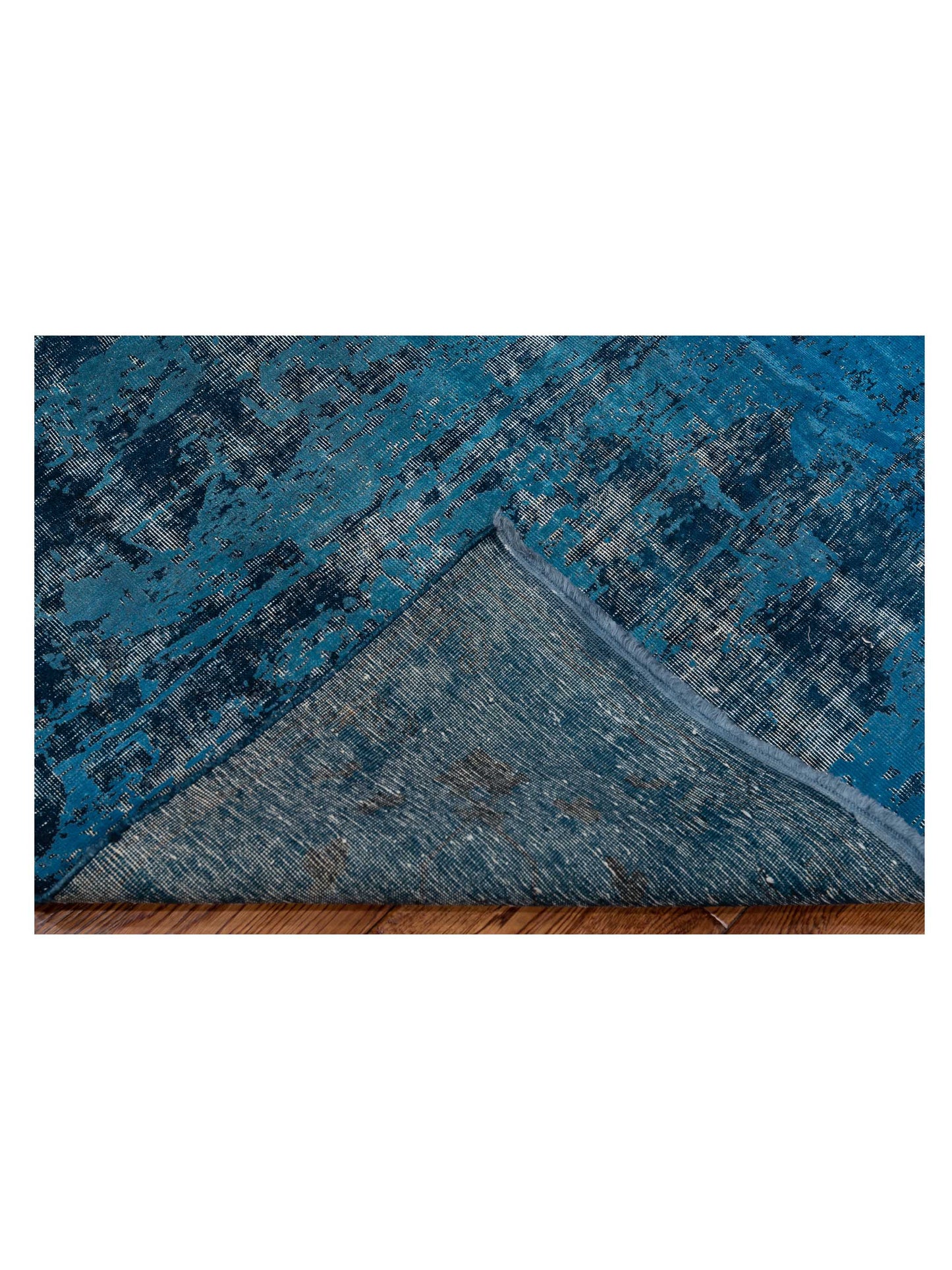 Vintage Indigo 8.8x12.3 Hand Knotted Rug