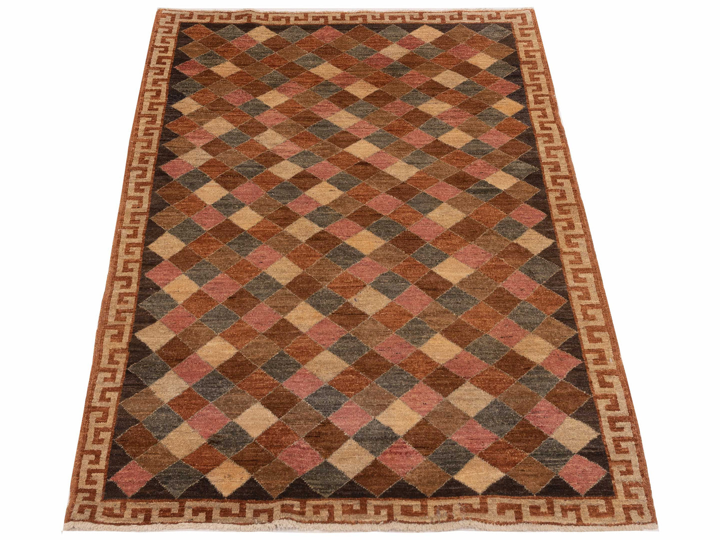 Gabbeh Multi 3.10x5.6 Hand Knotted Rug