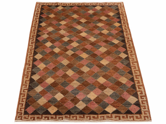 Gabbeh Multi 3.10x5.6 Hand Knotted Rug