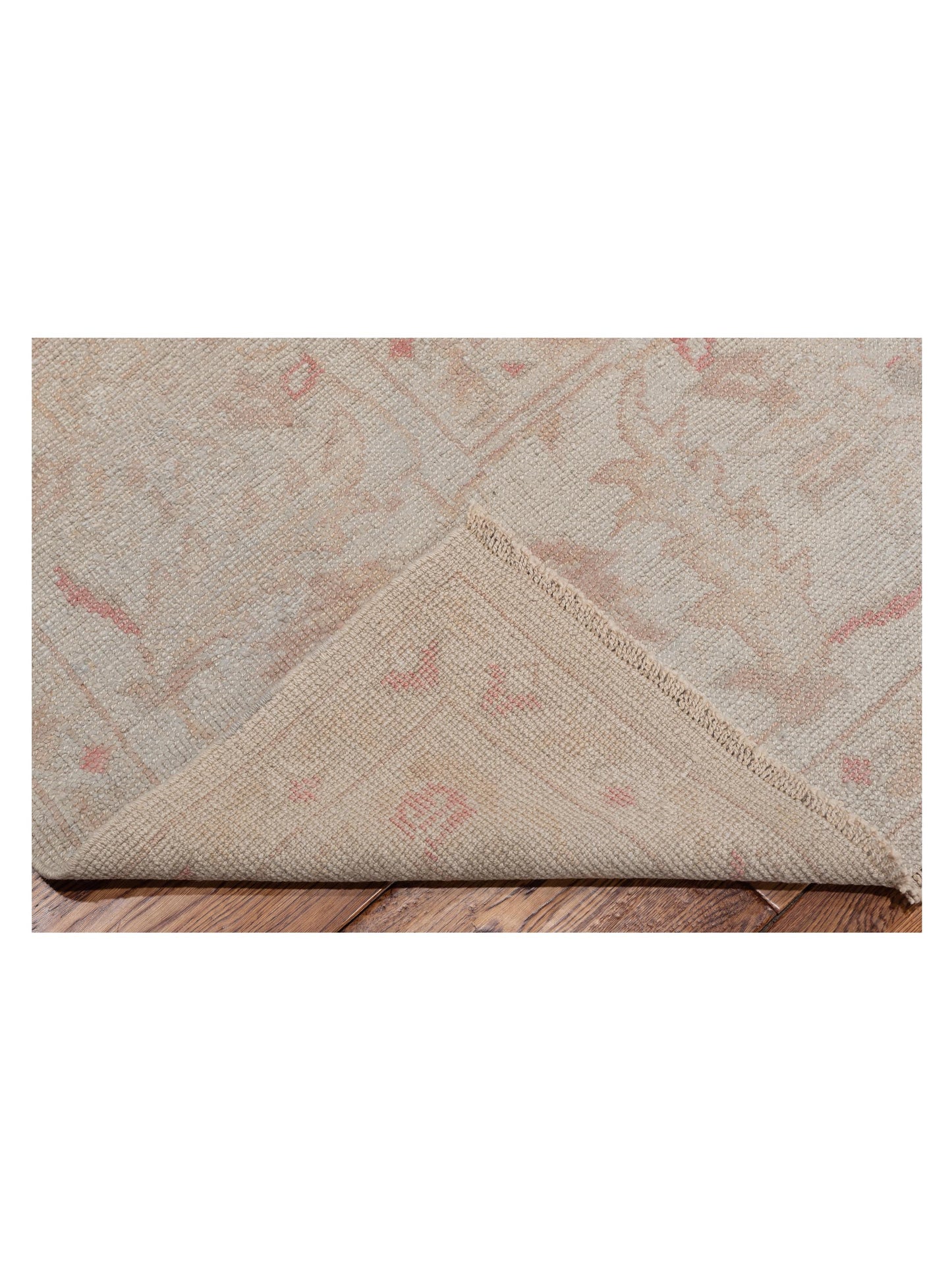 Oushak Silver 8.1x10.5 Hand Knotted Rug