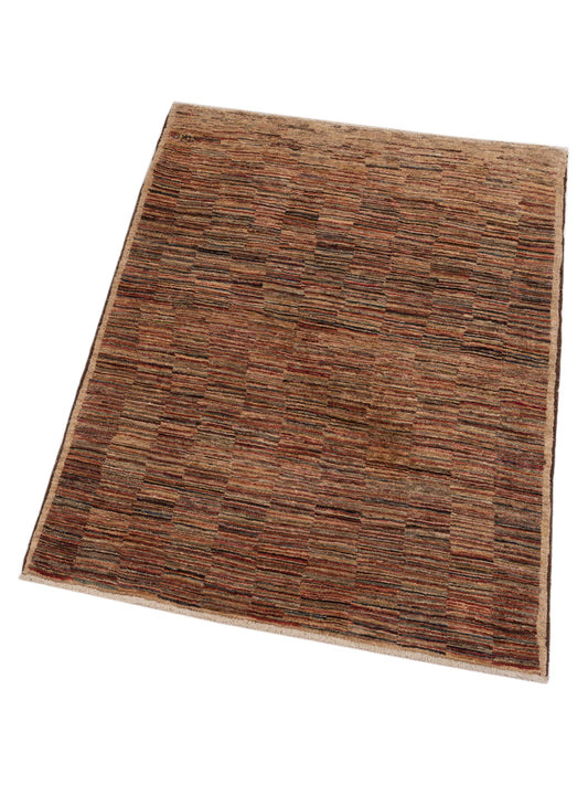 Gabbeh Multi 3.4x4.7 Hand Knotted Rug