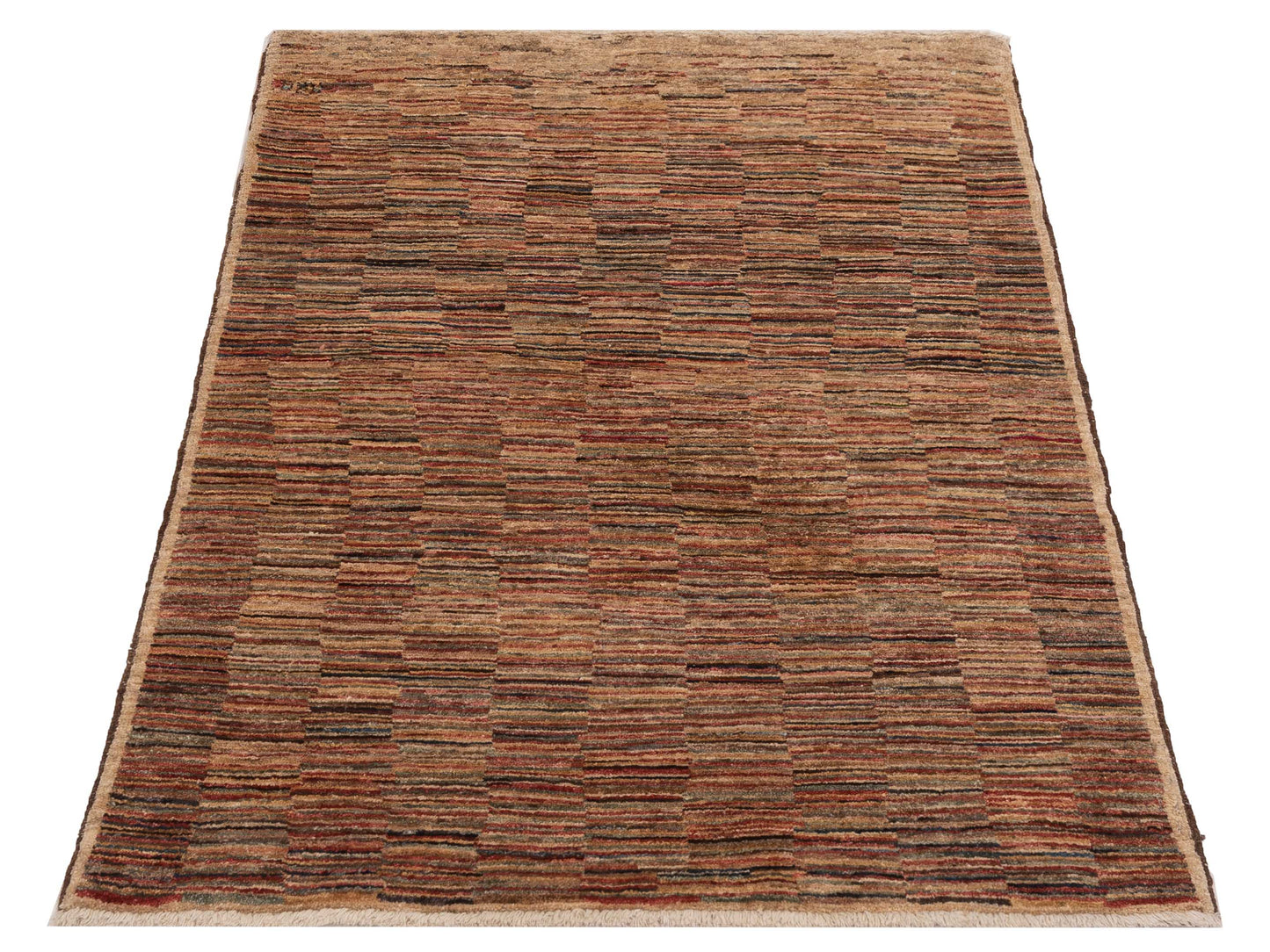 Gabbeh Multi 3.4x4.7 Hand Knotted Rug
