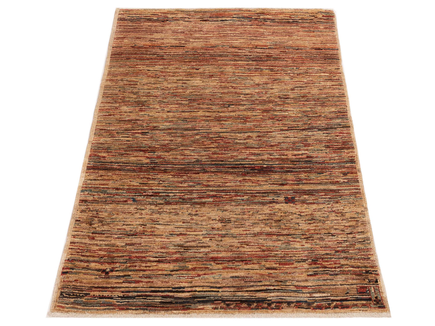 Gabbeh Multi 3.2x4.10 Hand Knotted Rug