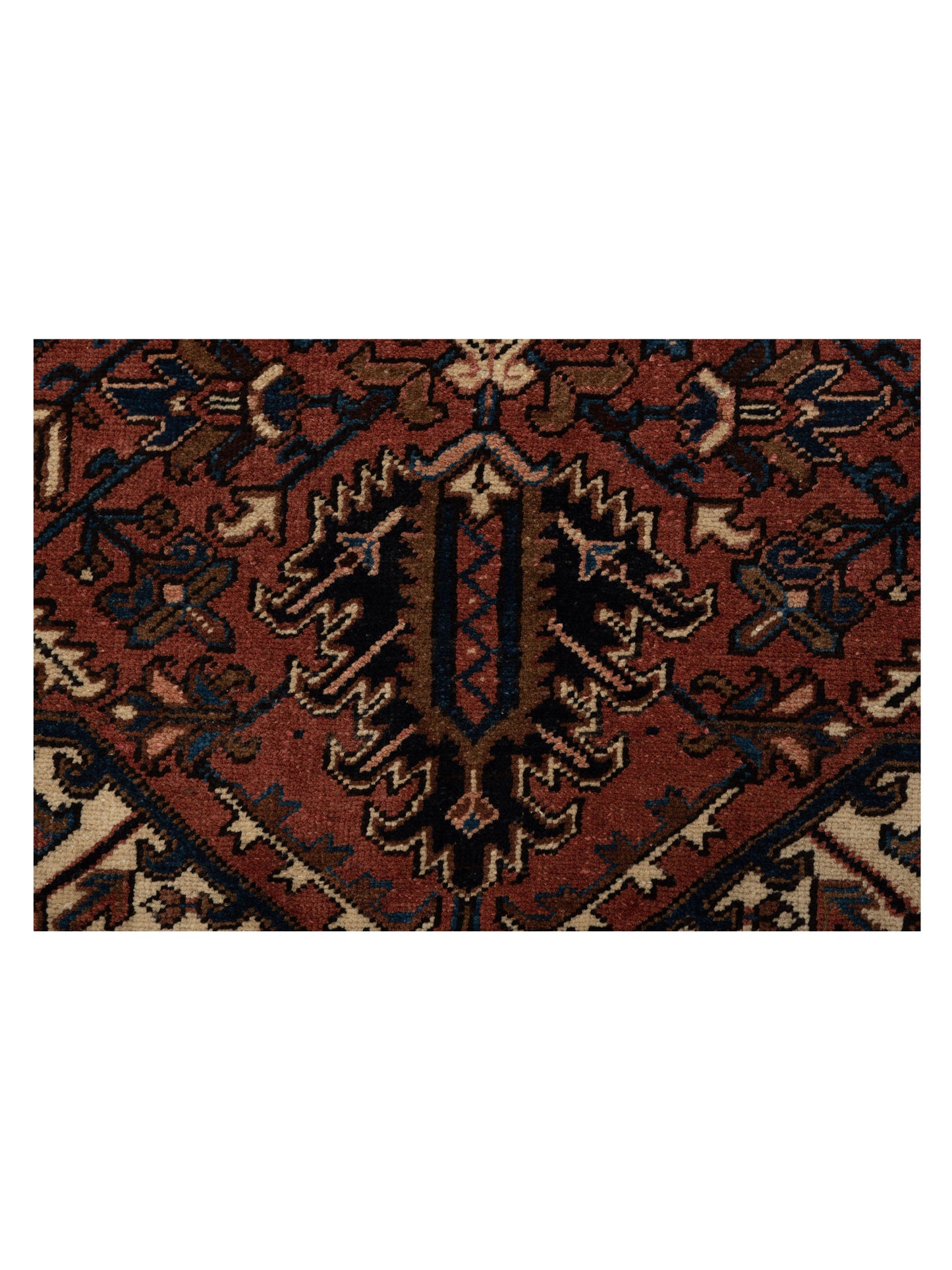 Antiqua Heirloom Rust Charcoal 8.6x10.8 Hand Knotted Rug