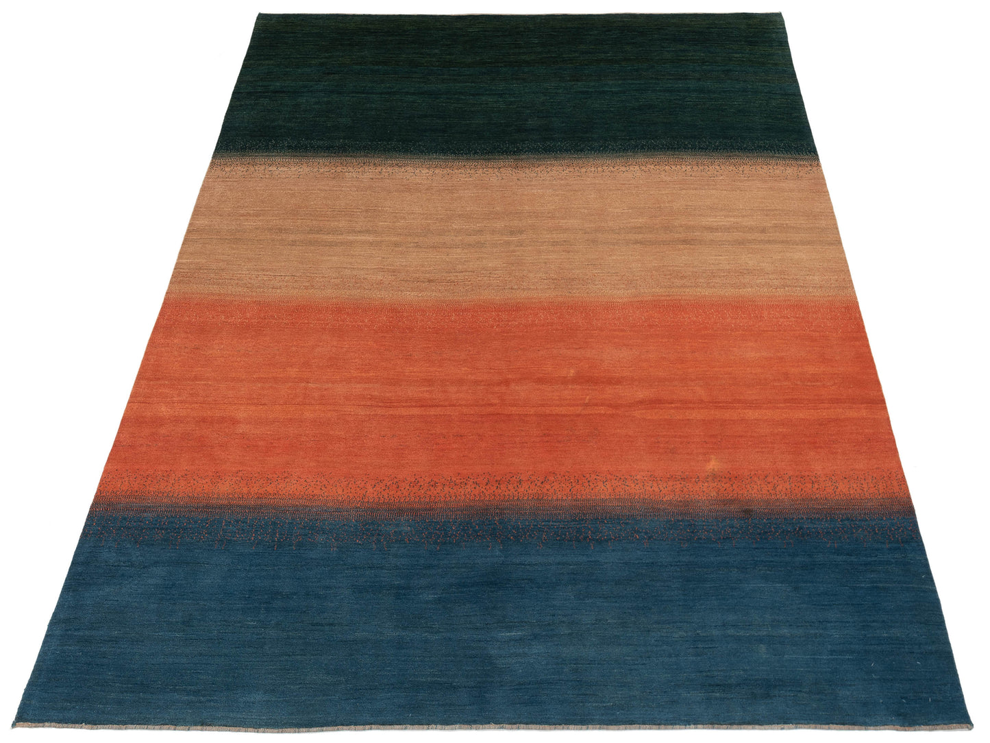Modern Gabbeh Multi 7.8x10.2 Hand Knotted Rugs