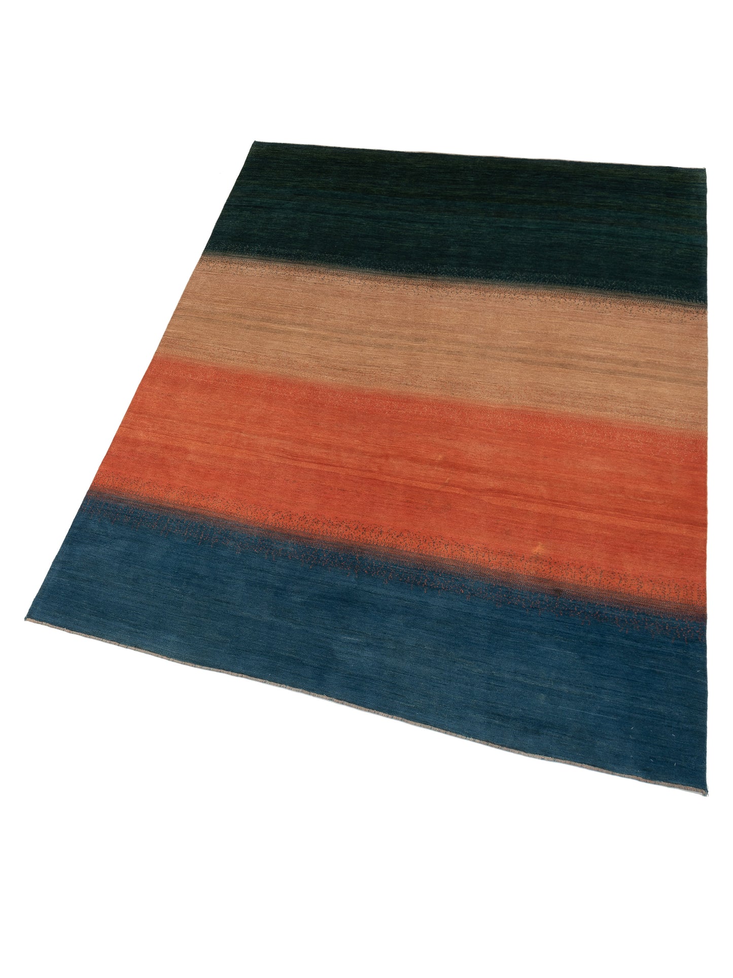 Modern Gabbeh Multi 7.8x10.2 Hand Knotted Rugs