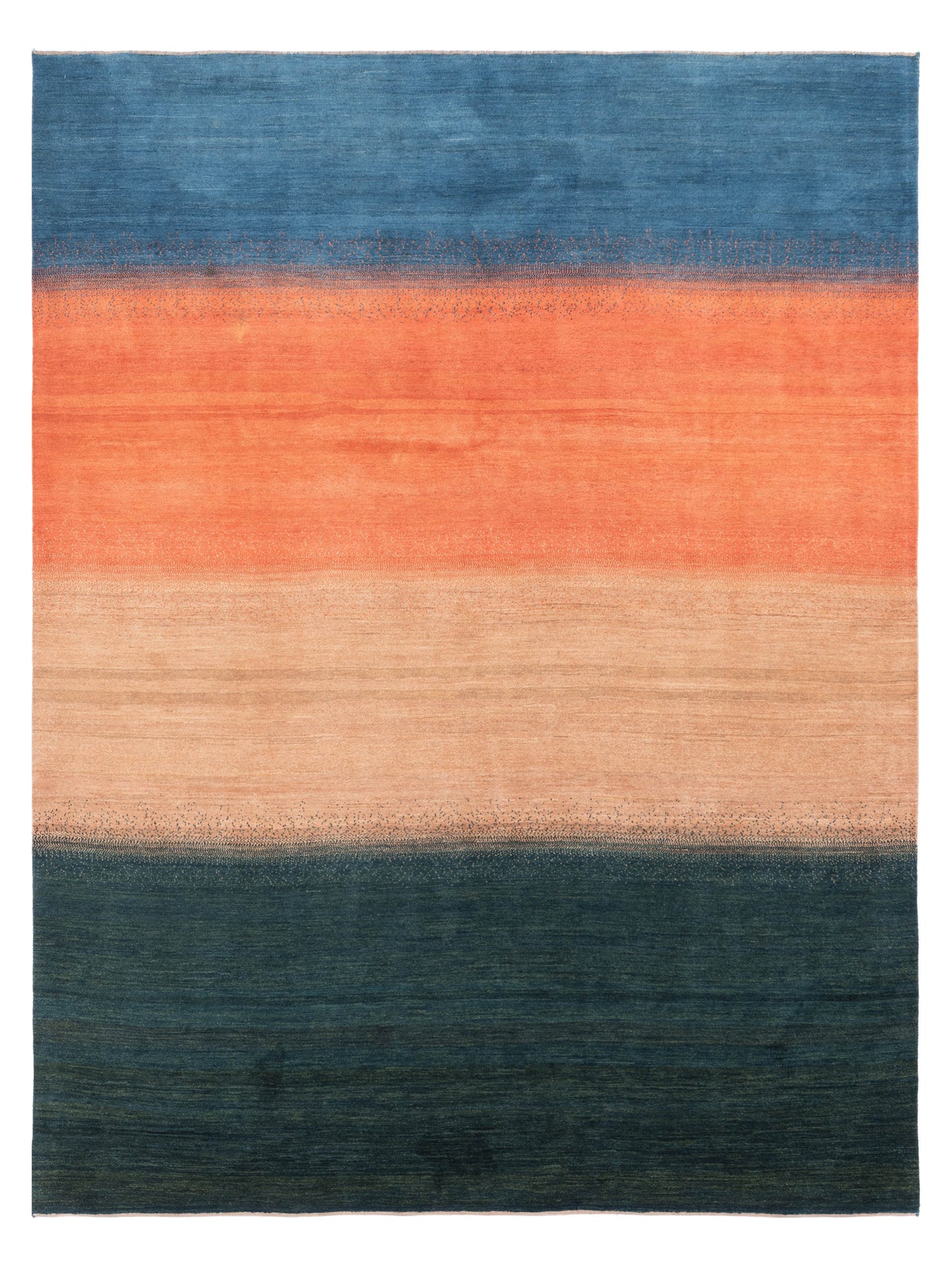 Siena Modern Gabbeh  Multi  Contemporary