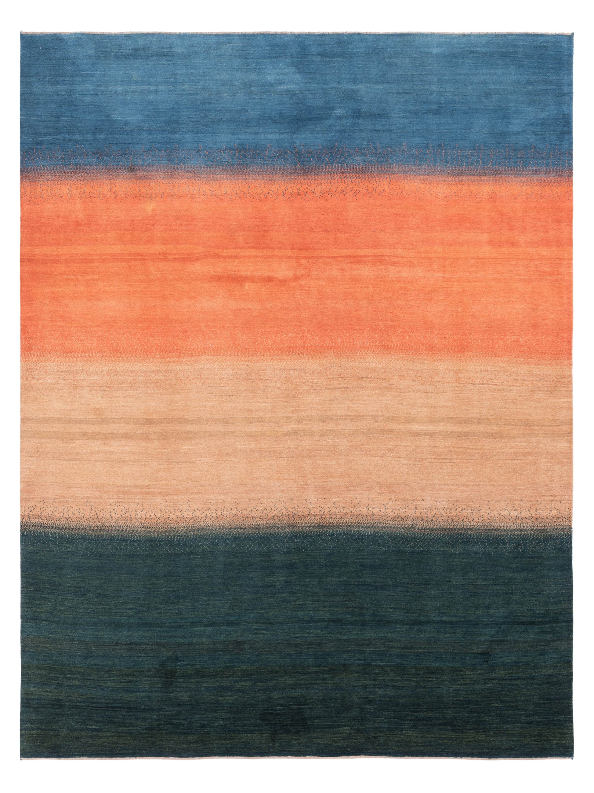 Siena Modern Gabbeh  Multi  Contemporary