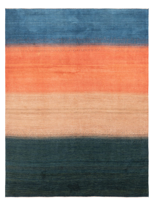 Siena Modern Gabbeh  Multi  Contemporary