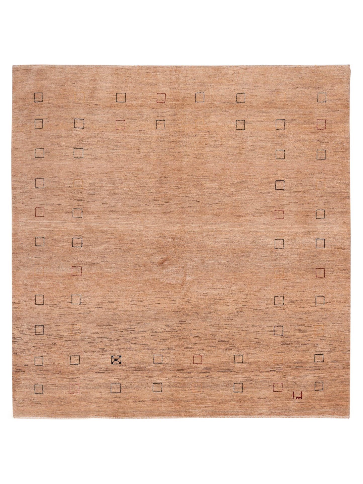 Siena Modern Gabbeh  Cream Cream Contemporary