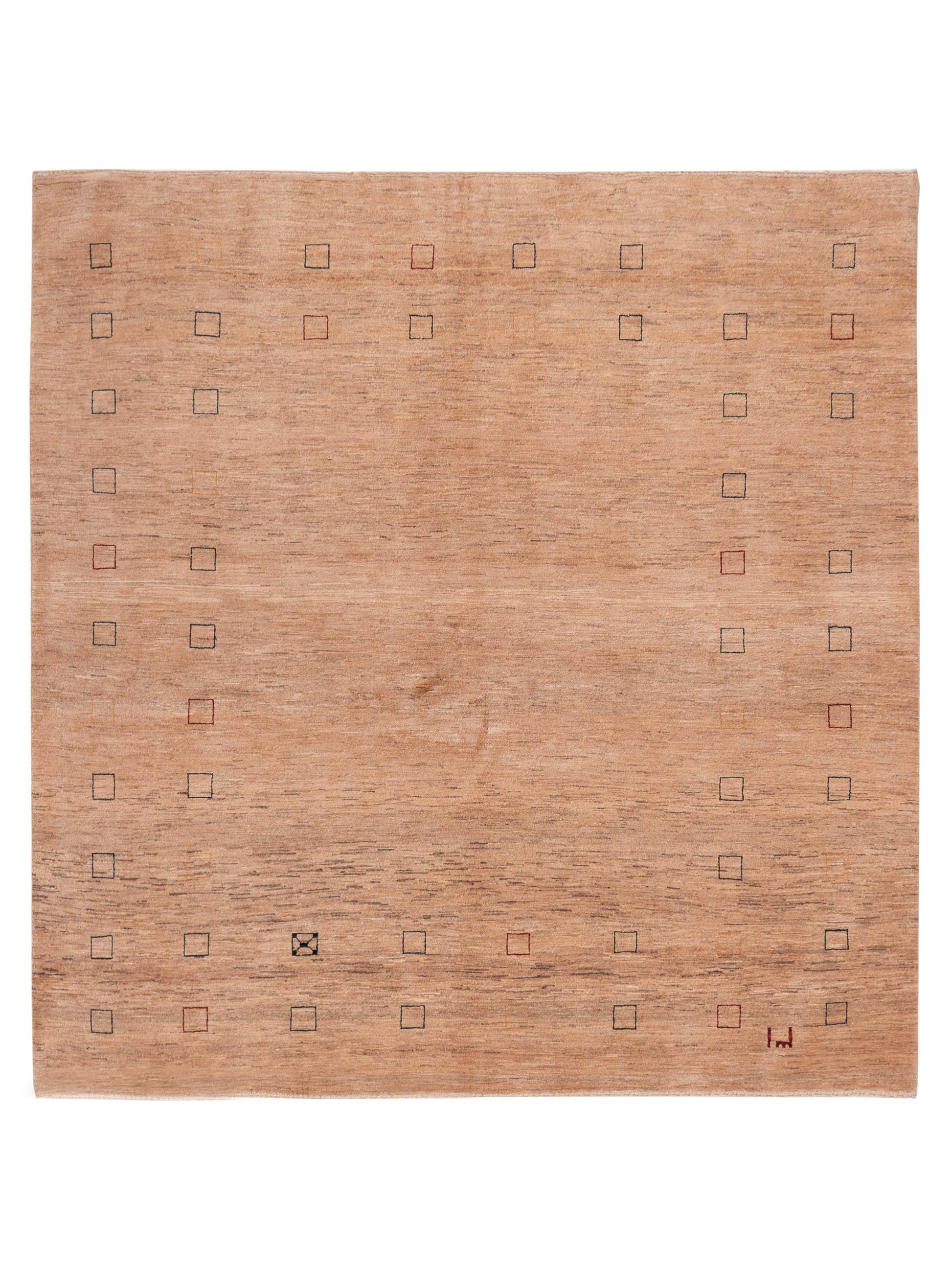 Siena Modern Gabbeh  Cream Cream Contemporary