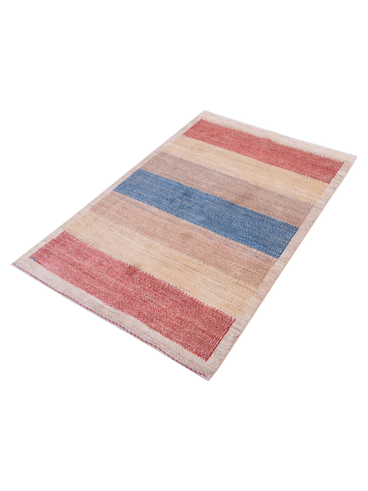 Modern Gabbeh Multi 3.2x4.8 Hand Knotted Rugs