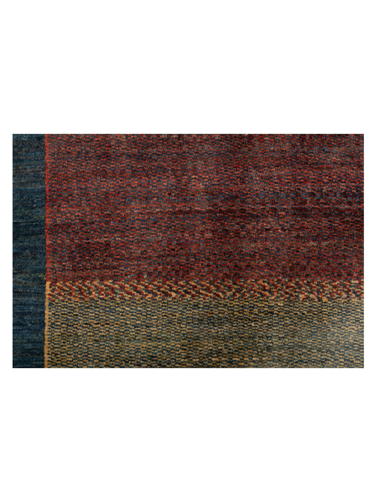 Modern Gabbeh Multi Multi 4.11x6.9 Hand Knotted Rugs
