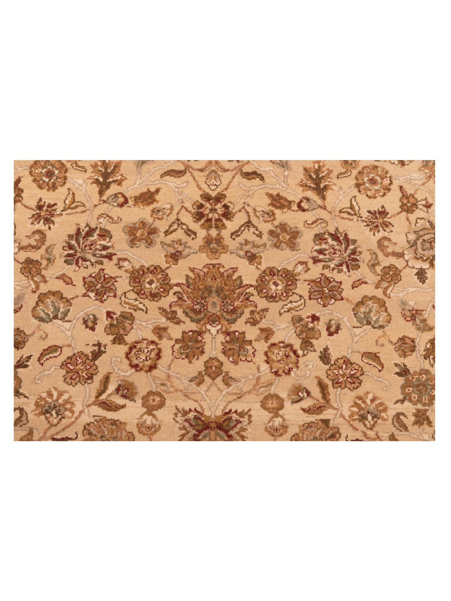 Imperen Cream Cream 9.2x12.3 Hand Knotted Rug