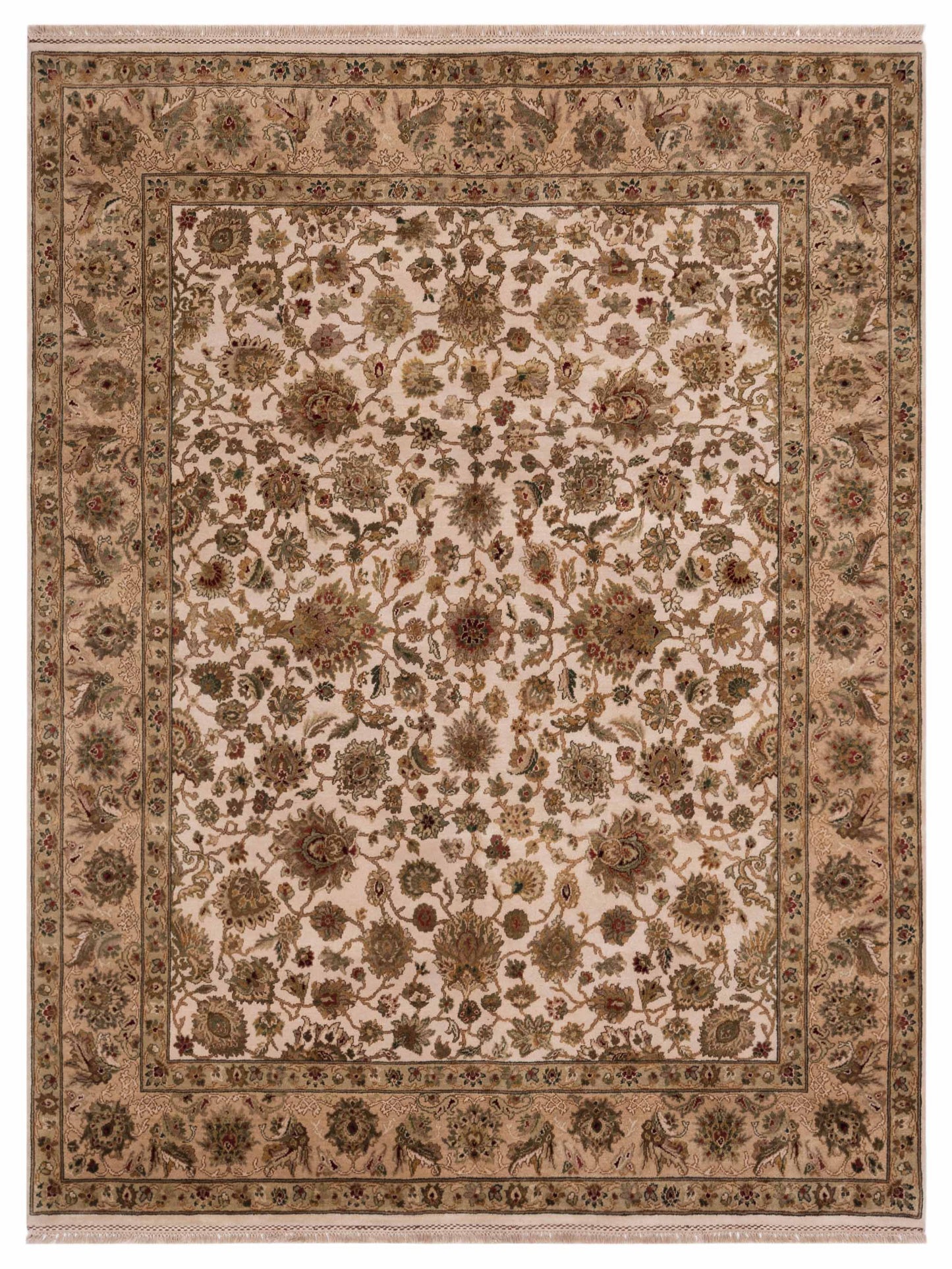 Rajpur Crown  Ivory Beige Transitional