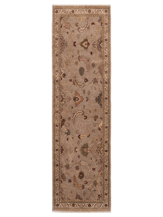 Pasha Turkish Elvan  Gray Ivory Traditional