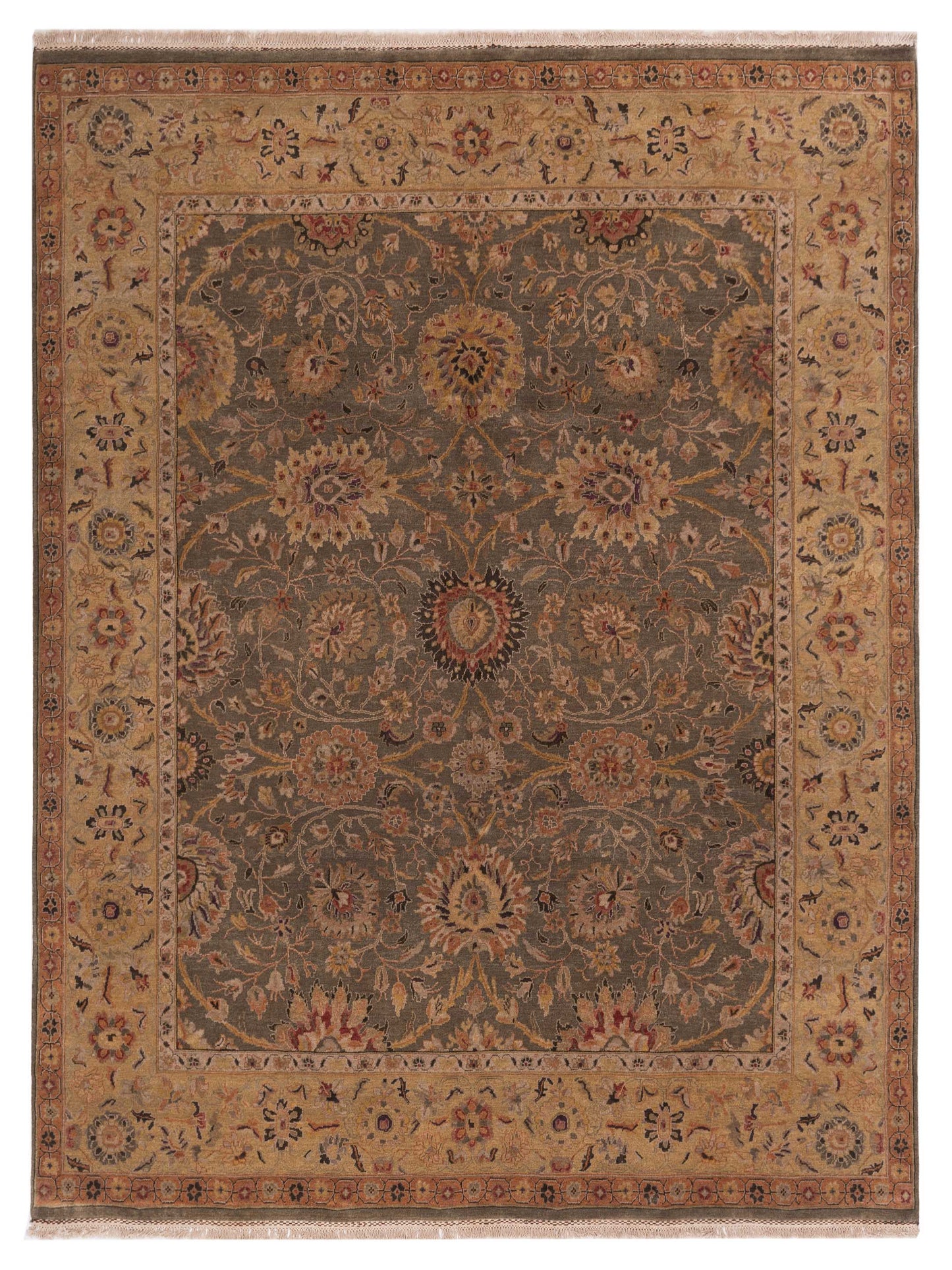 Rajpur Crown  Silver Green Gold Transitional