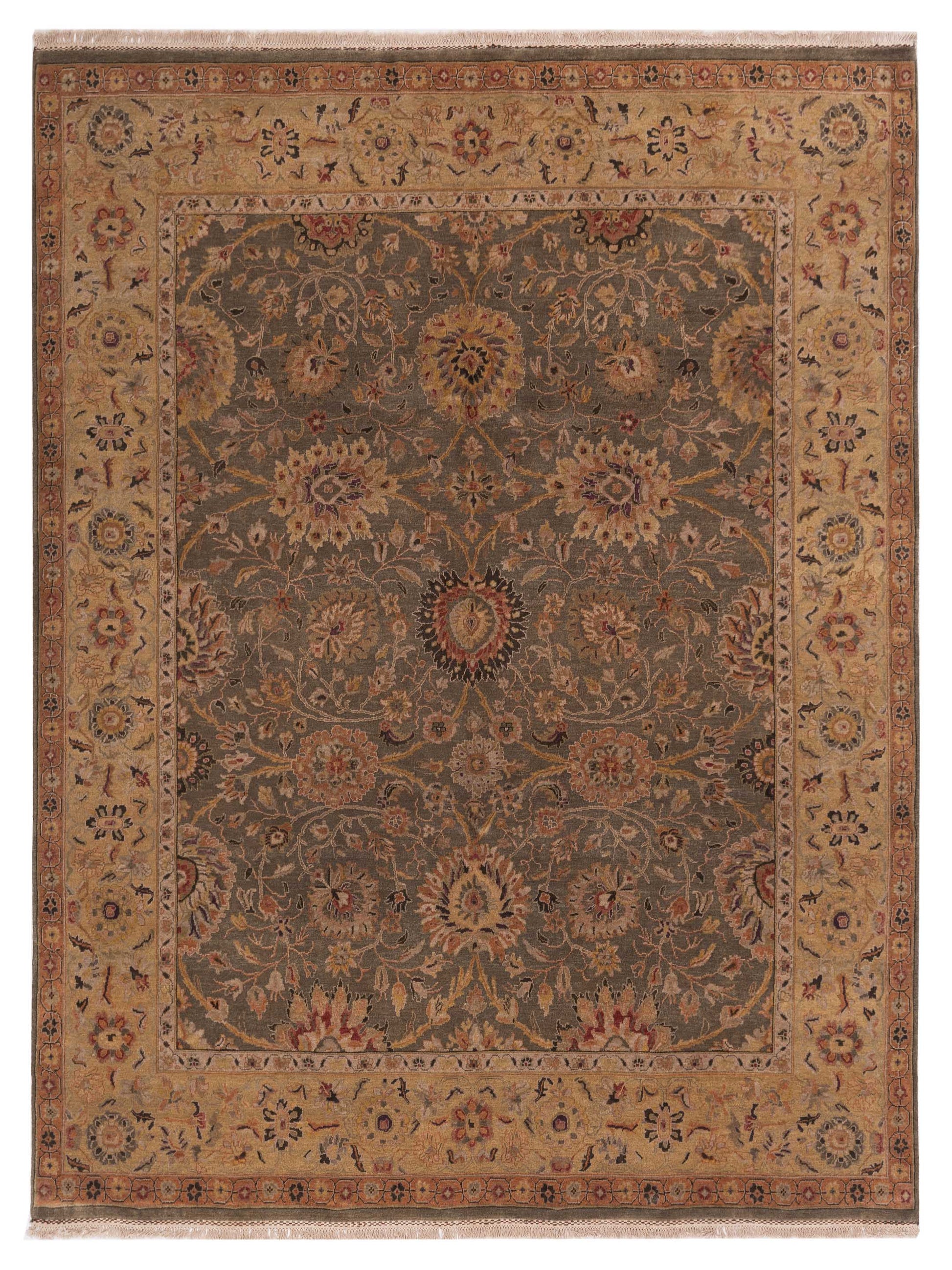 Rajpur Crown  Silver Green Gold Transitional