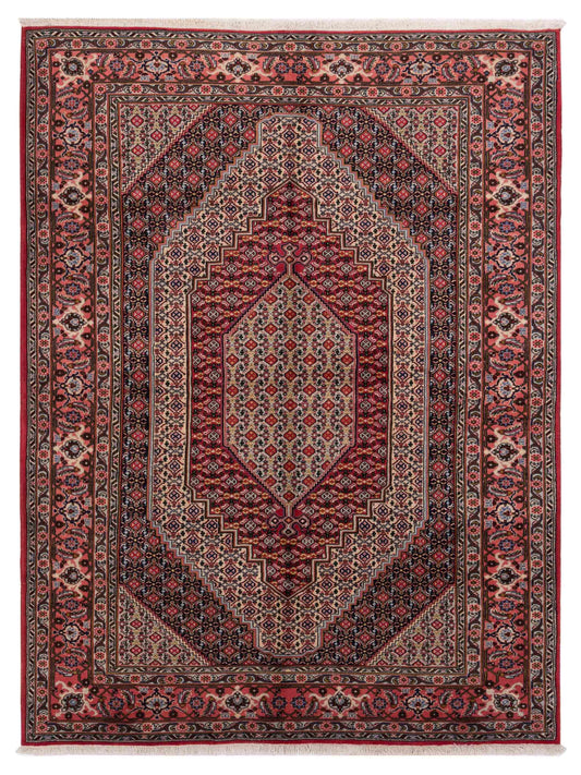 Pasha Antique Heirloom  Ivory Pink Traditional