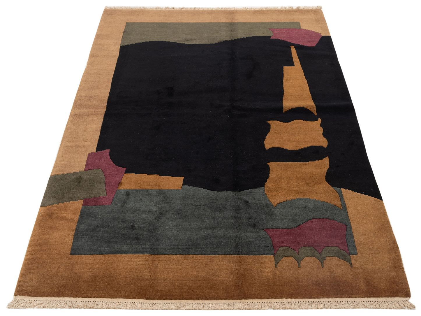 Tibarra Multi 6.3x9.1 Hand Knotted Rug