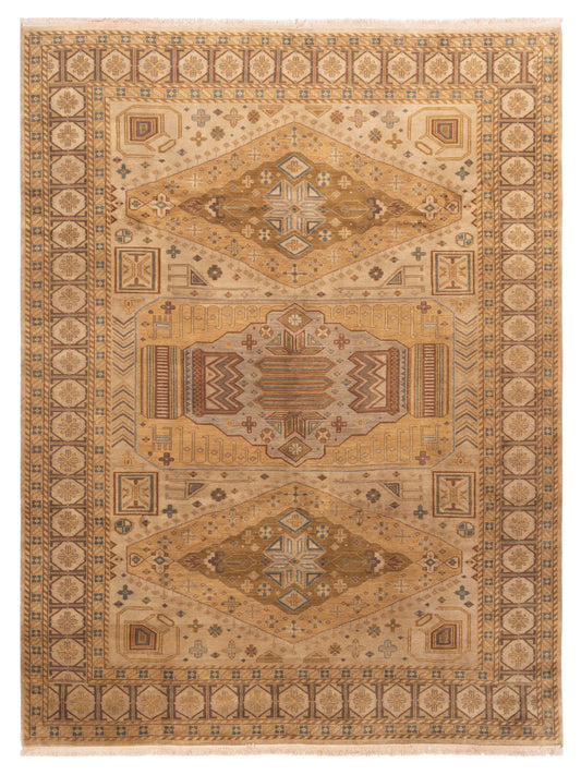 Rajpur Lilac  Gold Ivory Traditional